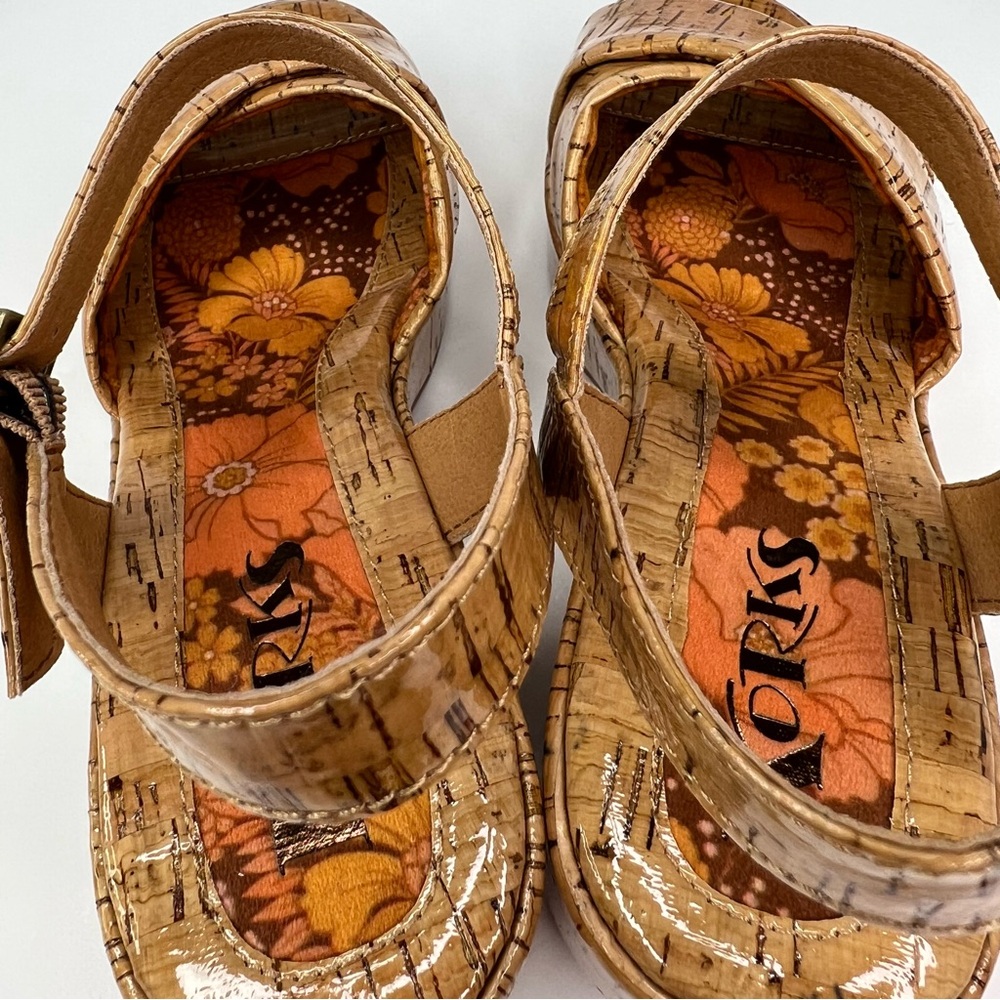 Kork-Ease Korks Calda Sandal Platform Chunky Slingback - Picture 11 of 13